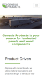 Mobile Screenshot of genesisproductsinc.com